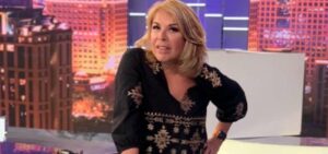 Anna Pettinelli si scatena sulle note di “Flashdance” durante il guanto di sfida tra professori ad...