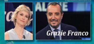 Franco Di Mare è stato ricordato con lacrime da Francesca Fialdini alla puntata di "Da noi a ruota...