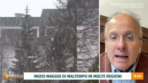 Gozzini (CNR) sul clima impazzito: “Aria fredda o calda, colpa del cambiamento ambientale”