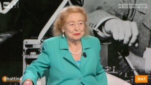 Elettra Marconi, figlia di Guglielmo Marconi, noto inventore della radio e premio Nobel per la...