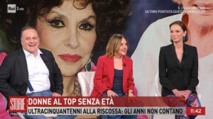 Nel mondo di Storie Italiane, si discute delle donne che restano al top indipendentemente dall'età...