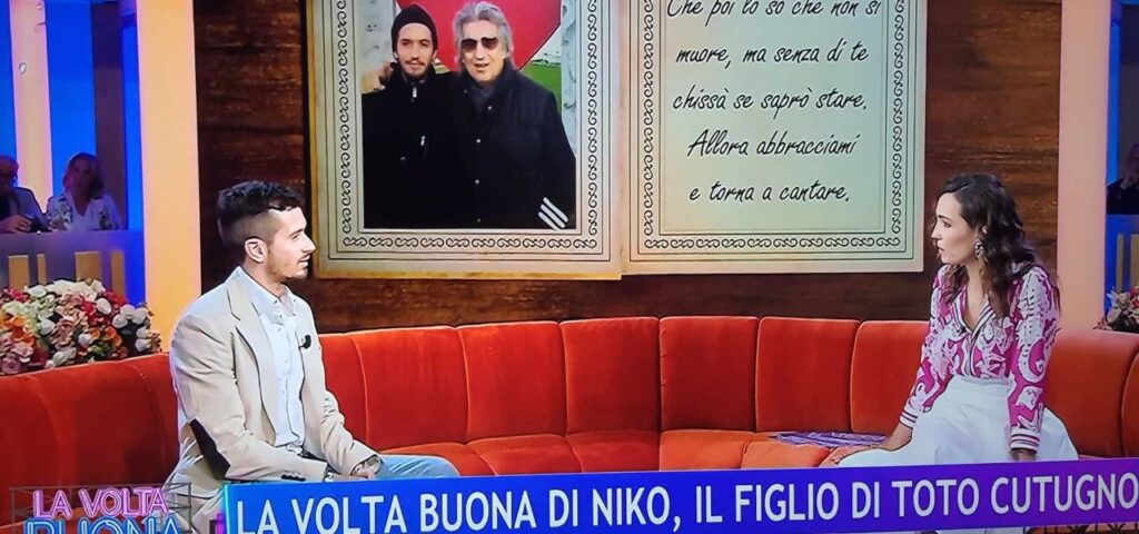 La puntata odierna de La Volta Buona è stata arricchita dalla partecipazione di Niko Cutugno, il...