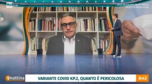 Nel programma Uno Mattina si è discusso nuovamente del covid, alla luce della recente variante KP:2...