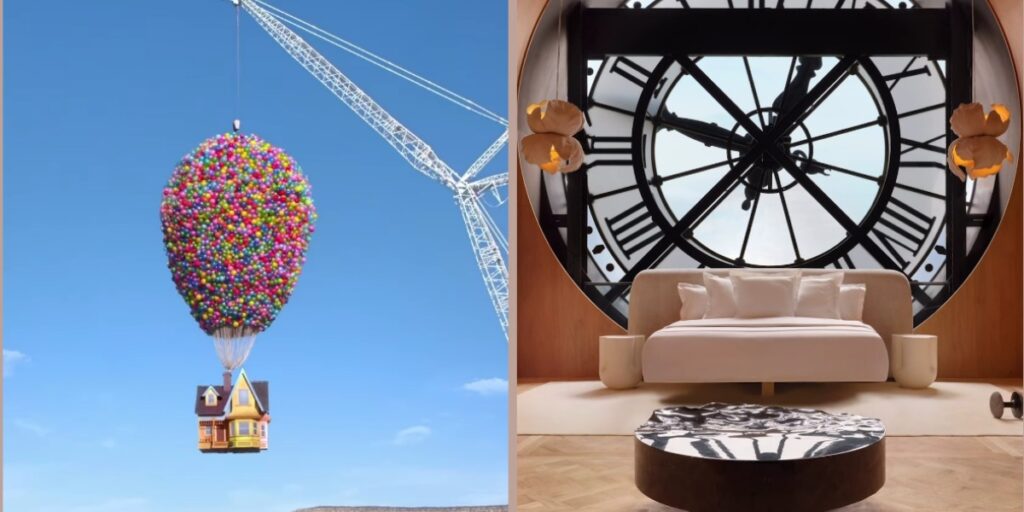 11 Icone di Airbnb per una notte da favola nella casa di Up