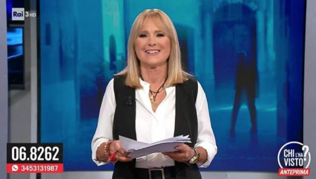 Anziano scomparso ritrovato durante la diretta di Chi l’ha Visto?: Federica Sciarelli ringrazia per la fortuna.