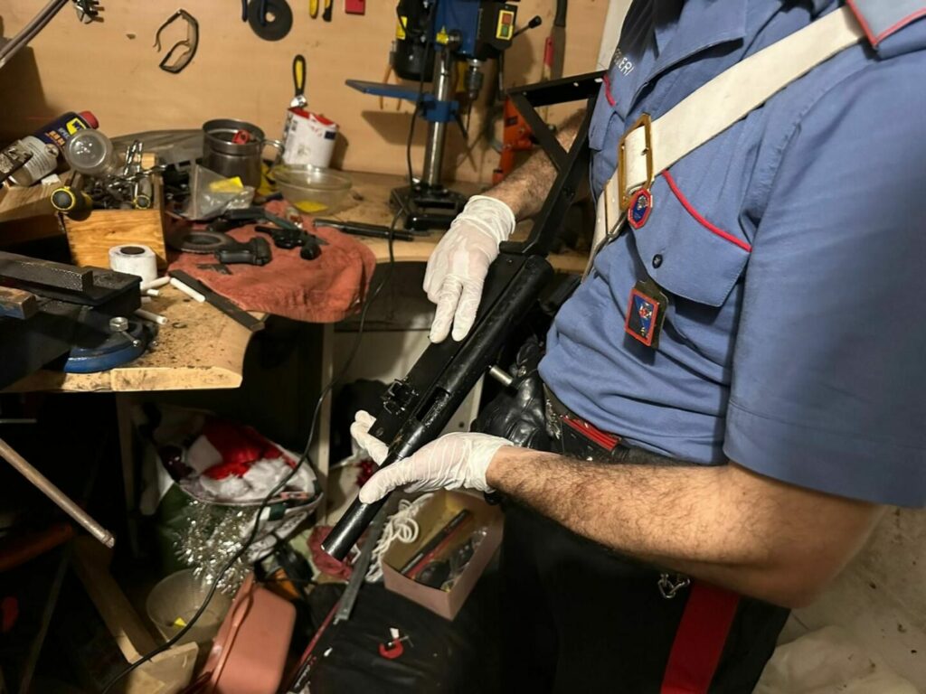 I Carabinieri della Stazione di Roma Settecamini e quelli del Nucleo Operativo della Compagnia di...