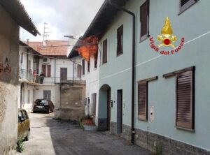 Incendio a San Giorgio sul Legnano: ferito 41enne in una palazzina