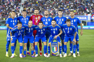 La foto di squadra dell'Italia durante Italia vs Turkiye, amichevole prima dell'Europeo 2024...