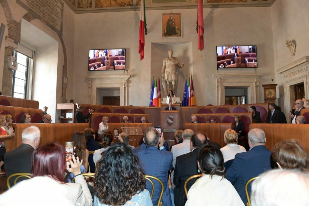 A Roma, nella suggestiva aula Giulio Cesare in Campidoglio, si è tenuto un importante momento...