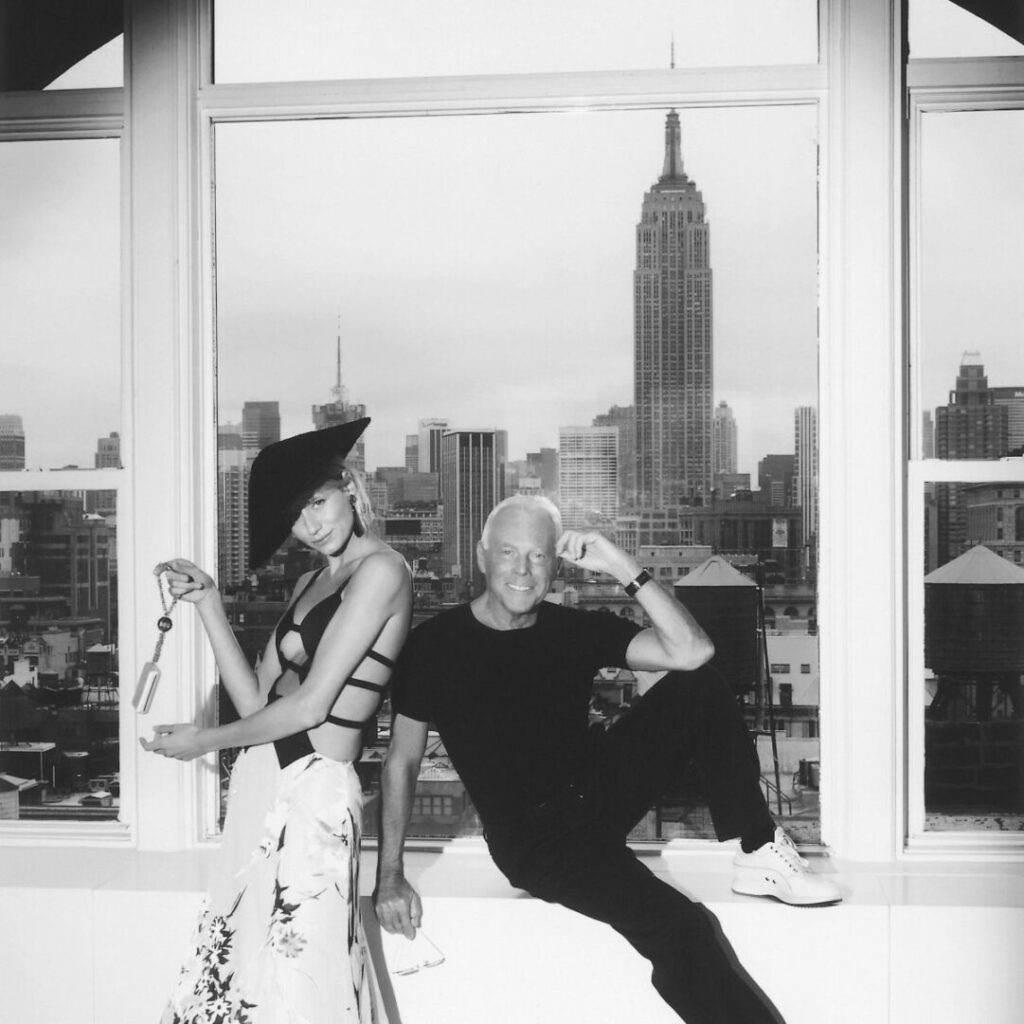 Giorgio Armani arriva a New York per il nuovo edificio situato in Madison Avenue