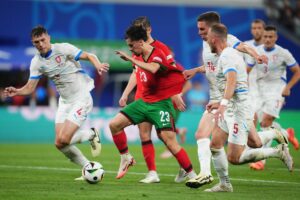 Francisco Conceicao del Portogallo durante la partita UEFA Euro 2024 tra Portogallo e Repubblica...
