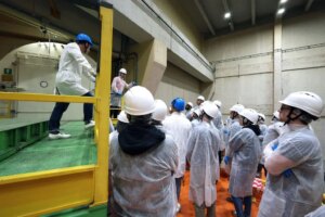 Visita alla centrale nucleare di Trino per partecipanti alla Summer School IRC