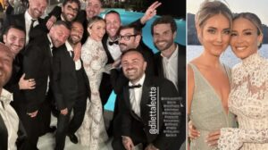 Ferragni e Damato: l’atteggiamento al matrimonio della Leotta