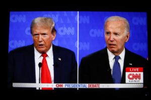 I potenti uomini d’affari che tengono l’America prigioniera sotto Biden e Trump