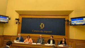 Ylenia Lucaselli, deputata di Fratelli d’Italia e vicepresidente dell’Intergruppo parlamentare One...