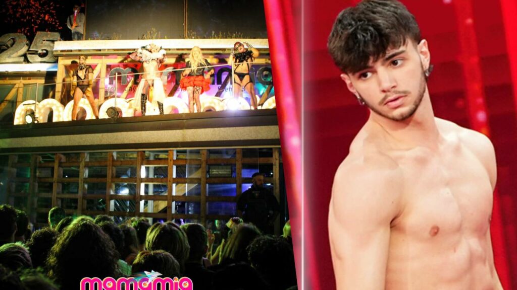 Nicholas in un locale con un diverso ambiente tra Amici, poi l’alba sulla spiaggia