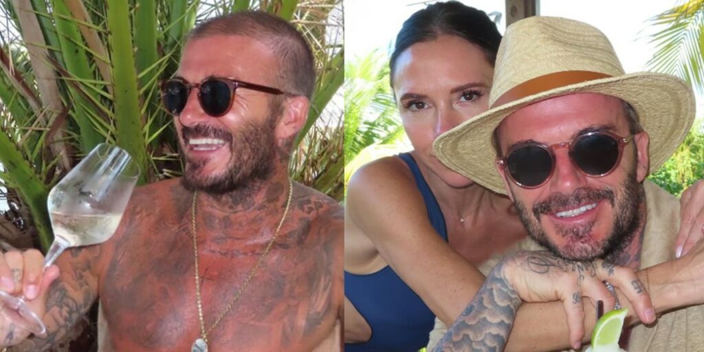 La stilista e ex Posh Spice Victoria Beckham ha condiviso una tenera dedica al marito David Beckham...