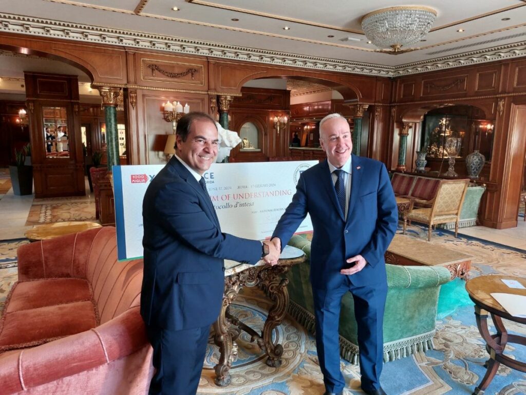 1000 Miglia featuring Niaf: Promoting Italy in the USA