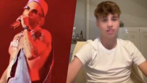 La notizia della cacciata di un ragazzino da parte di Sfera Ebbasta durante il concerto a San Siro...