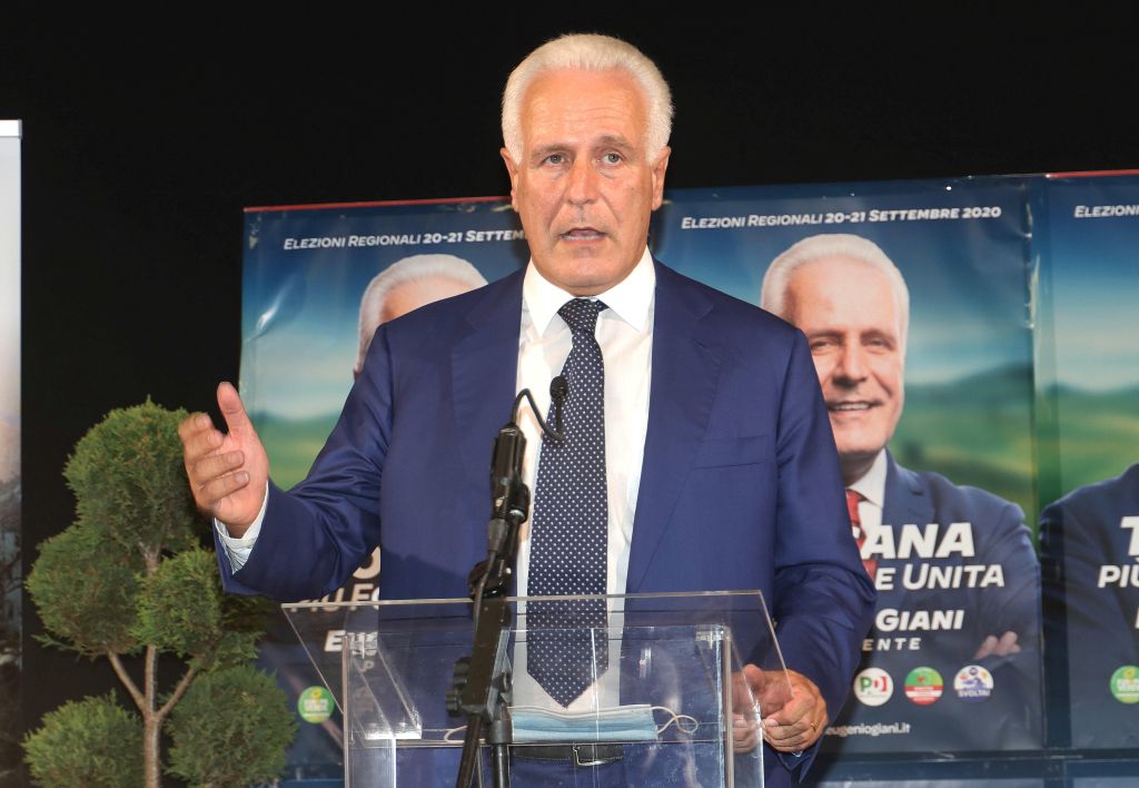 Il 21 settembre 2020 a Firenze, Eugenio Giani è stato eletto Presidente della Regione Toscana...