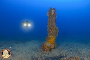 Un’antica ancora romana scoperta nei fondali di Palinuro