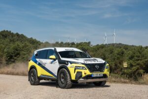 Partecipa al rally Aragon Baja con la potenza della Nissan X-Trail e-Power e-4orce