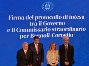 Meloni: “Bagnoli, un impegno per cambiare le cose”