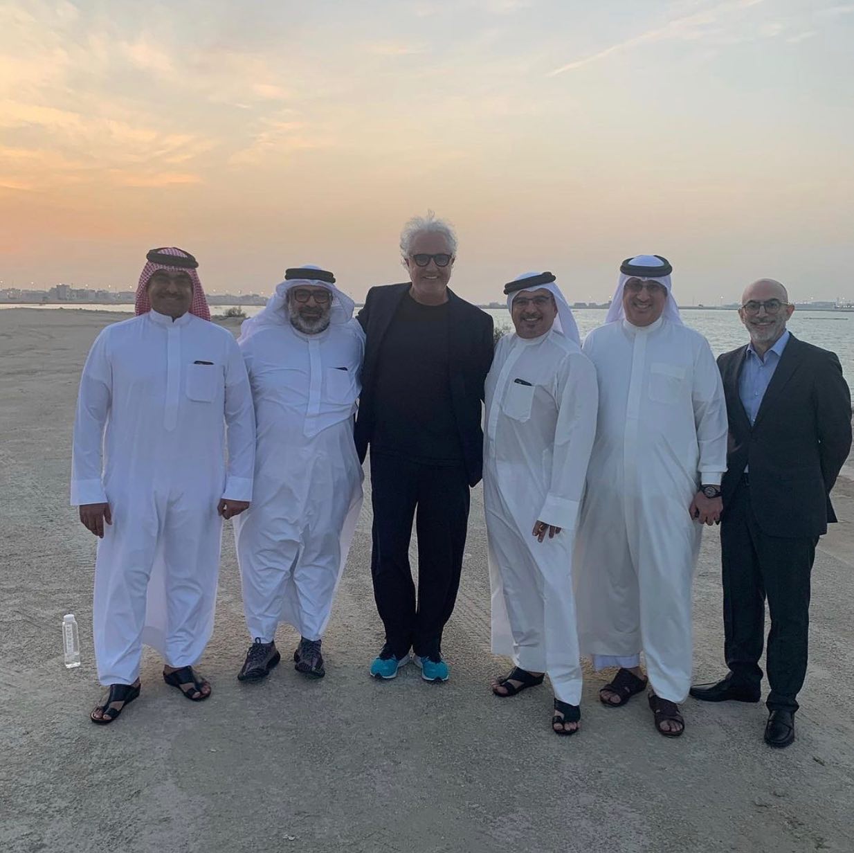 Flavio Briatore 2020, my latest visit to
Here with Ahmed Isa AL KHALIFA, Abdullah AL KHALIFA, P...
