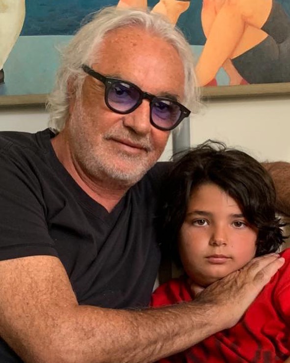 Flavio Briatore Un pomeriggio di qualche mese fa con...