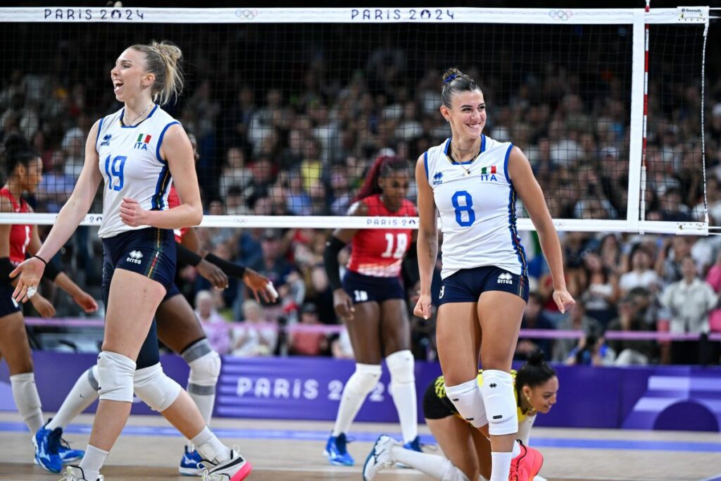 Le donne dell’Italvolley raggiungono per la prima volta le semifinali alle Olimpiadi