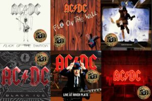 Il 27 settembre arriveranno 6 nuove ristampe dei AC/DC in edizione oro.