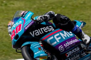 David Alonso si è distinto come velocista nella Moto3 in Austria