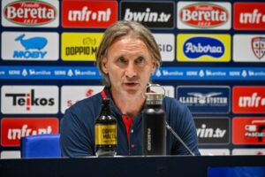 Nicola: “Il Como è una sfida difficile, l’entusiasmo dei tifosi del Cagliari è un miracolo divino”