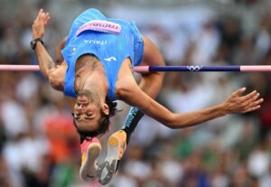 Gianmarco Tamberi ha trionfato nella gara di salto in alto della Diamond League a Chorzow, Polonia...