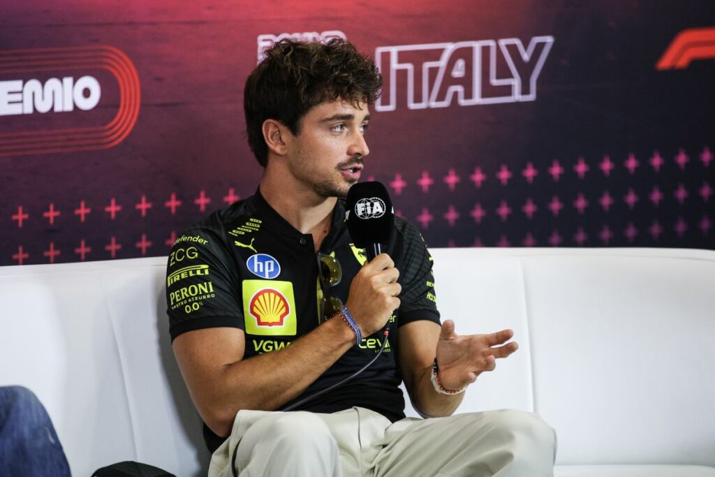 Leclerc a Monza: “Non desidero creare aspettative”