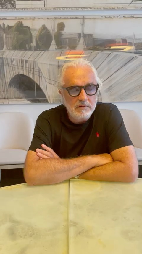 Flavio Briatore, … su Instagram per i suoi fan