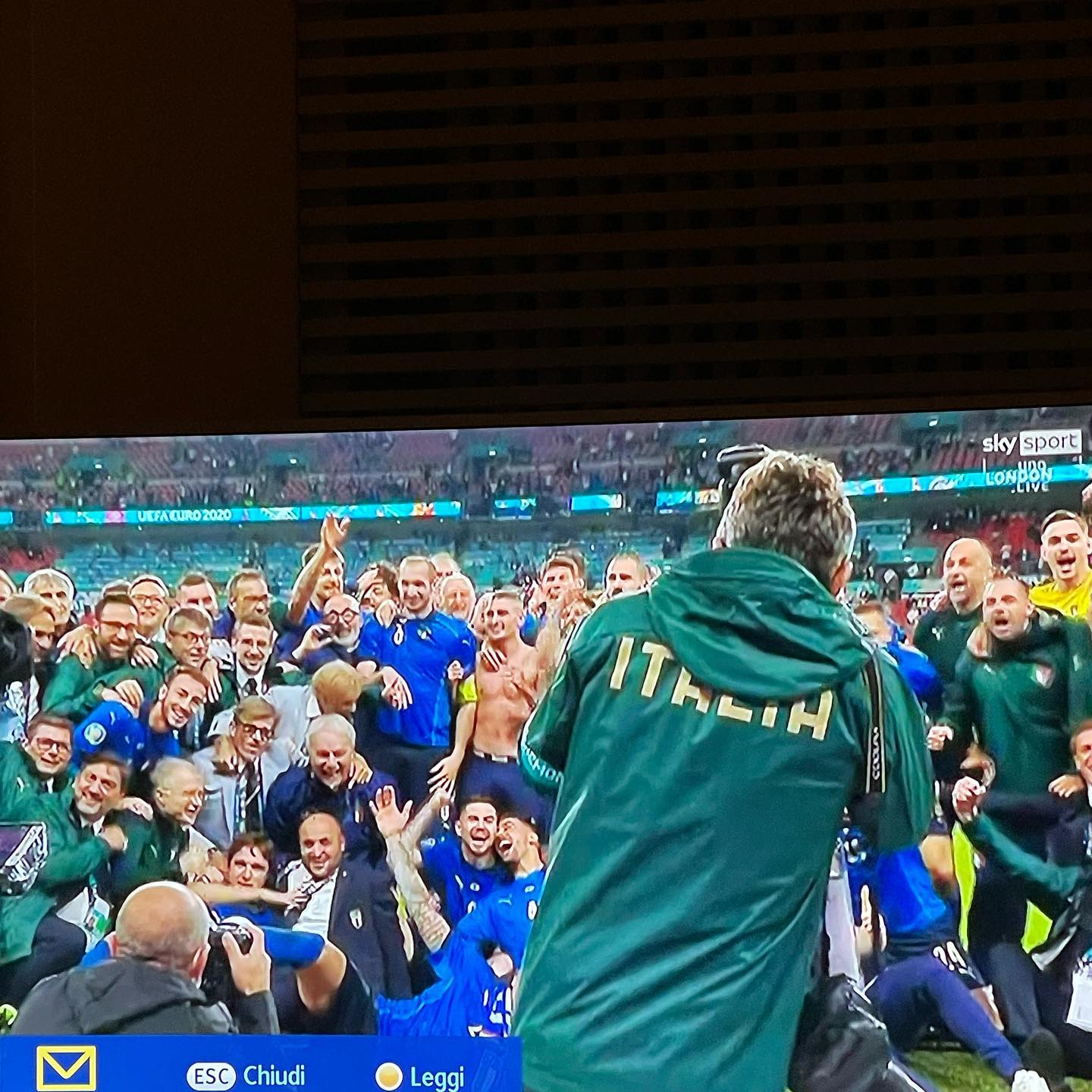 Martina Colombari 11 luglio 2021
“Campioni d’Europa”...