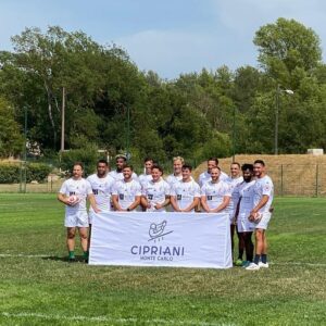 Flavio Briatore, Good luck to  ,sponsored by  , competing in the professional French Rugby 7s Cha… su Instagram per i suoi fan