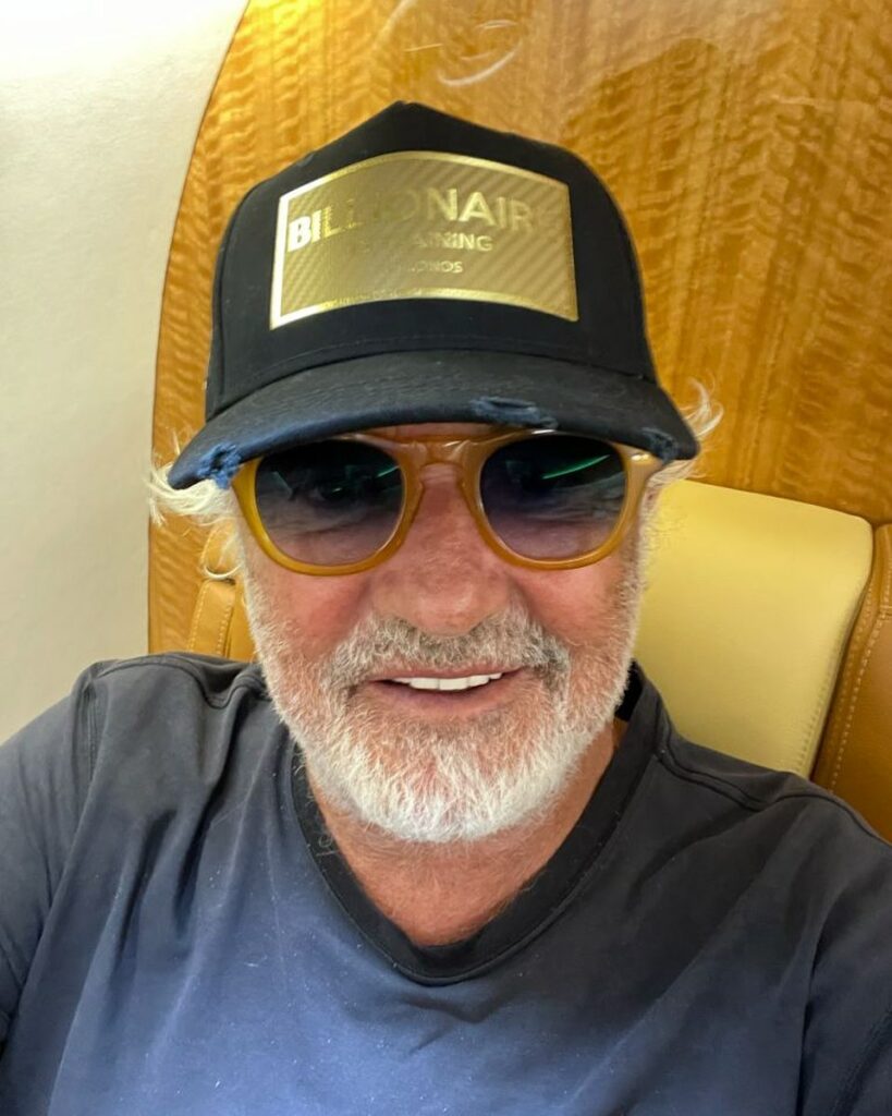 Flavio Briatore, Si torna a casa  Monaco… su Instagram per i suoi fan