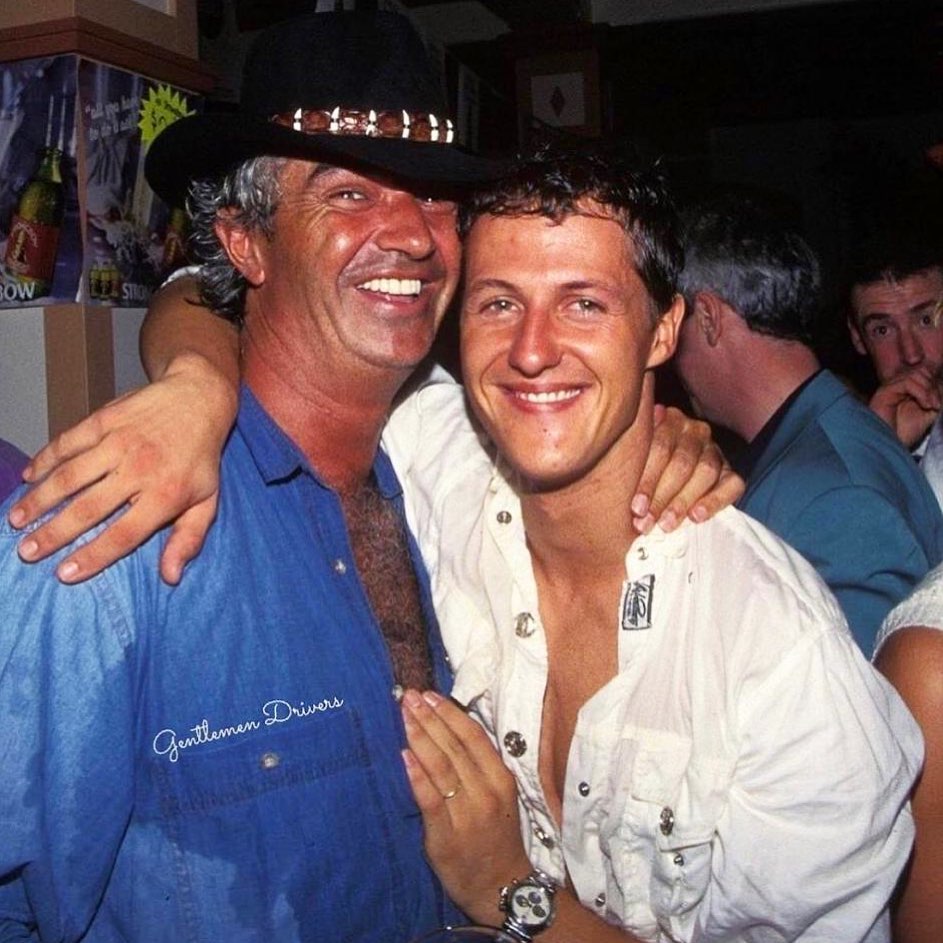 Flavio Briatore Uno dei momenti più belli con Michael
One of the best moments with Michael...