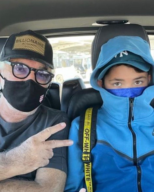 Flavio Briatore In viaggio...