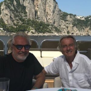 Flavio Briatore, Pranzo in barca con Luca di Montezemolo… su Instagram per i suoi fan