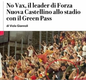 Selvaggia Lucarelli, L’esponente di Forza Nuova Giuliano Castellino, ultras della Roma, tra i leader … su Instagram stupisce i suoi fan