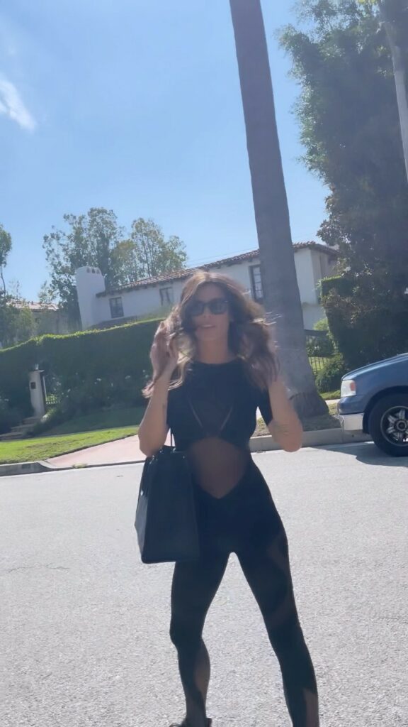 Elisabetta Canalis, Il mio styling Sebastian Pro dona corpo e morbidezza immediata. Nutre dall’inter… su Instagram per i suoi fan