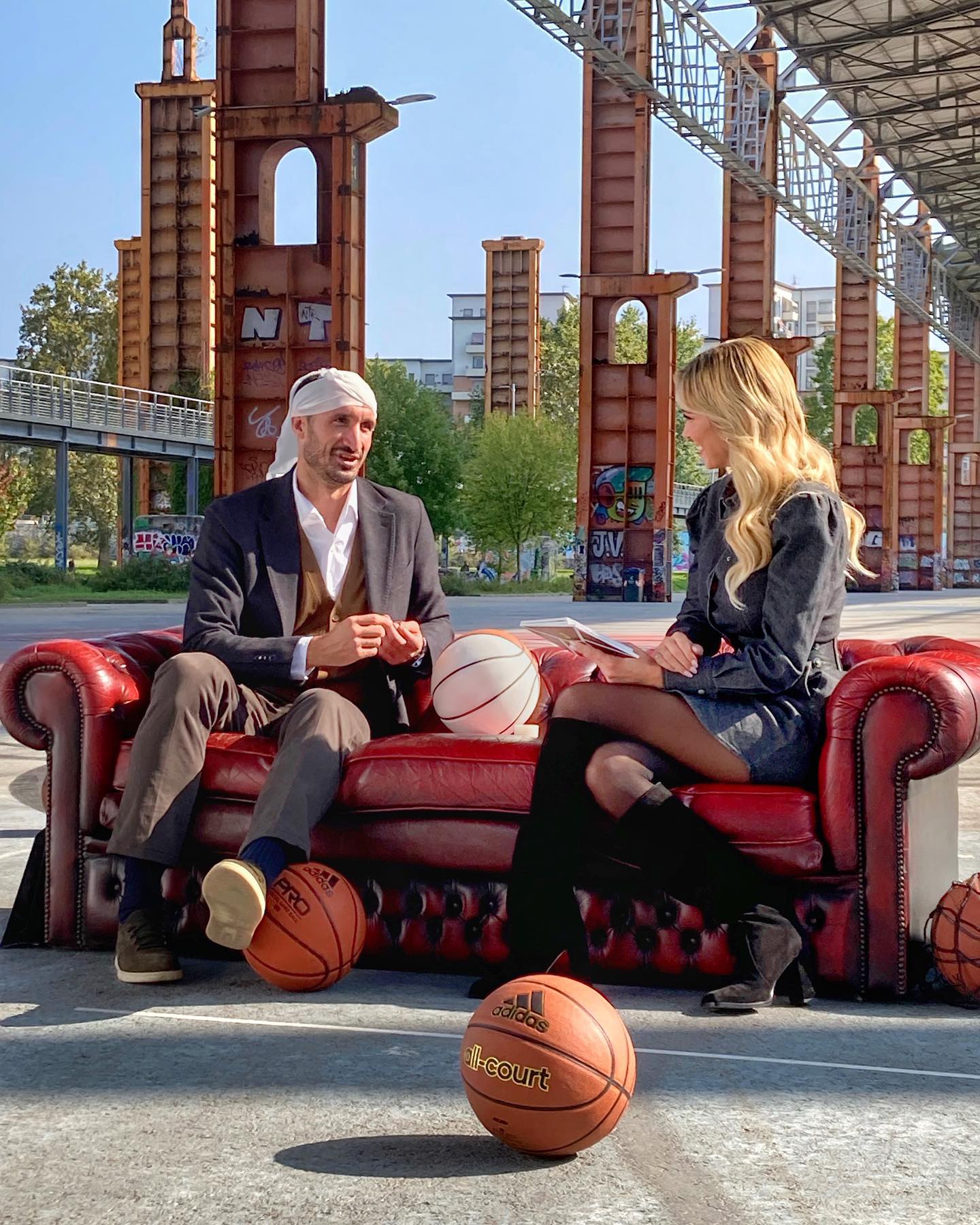 Diletta Leotta Riparte con uno degli eroi di Il capitano
Basket, risate e dichiarazioni for...
