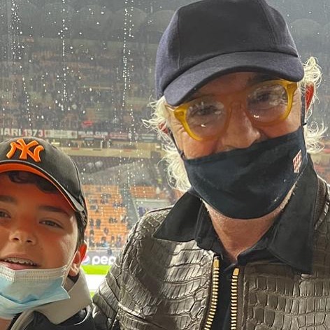 Flavio Briatore A San Siro per -...