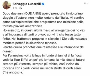 Selvaggia Lucarelli, Non finisce più…. su Instagram per i suoi fan