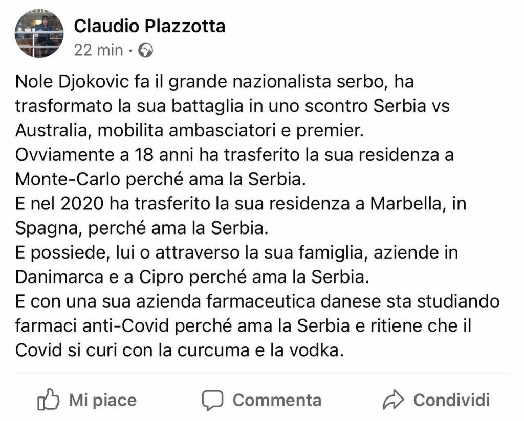 Selvaggia Lucarelli, Nazionalismo prêt-à-porter…. su Instagram per i suoi fan