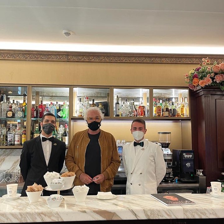 Flavio Briatore Con lo staff di...