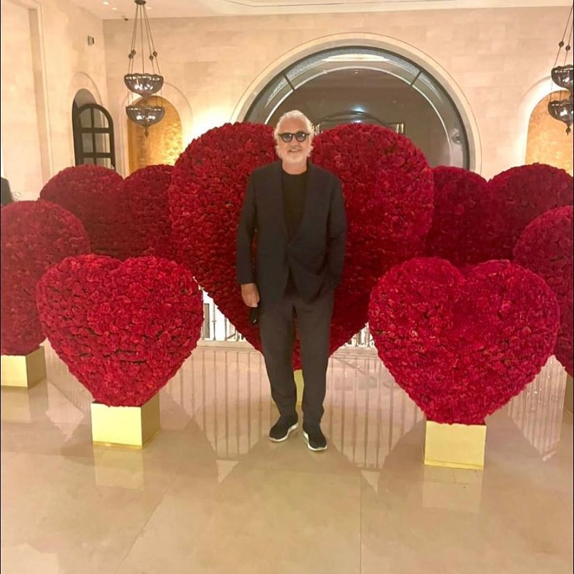 Flavio Briatore Buongiorno da Dubai...